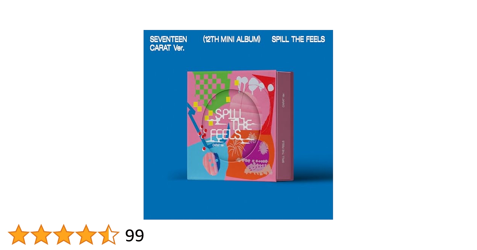 SEVENTEEN SPILL THE FEELS CARAT盤 13枚 未開封 Amazon.co.jp: [ CARAT Ver. ] SEVENTEEN - 12th Mini Album